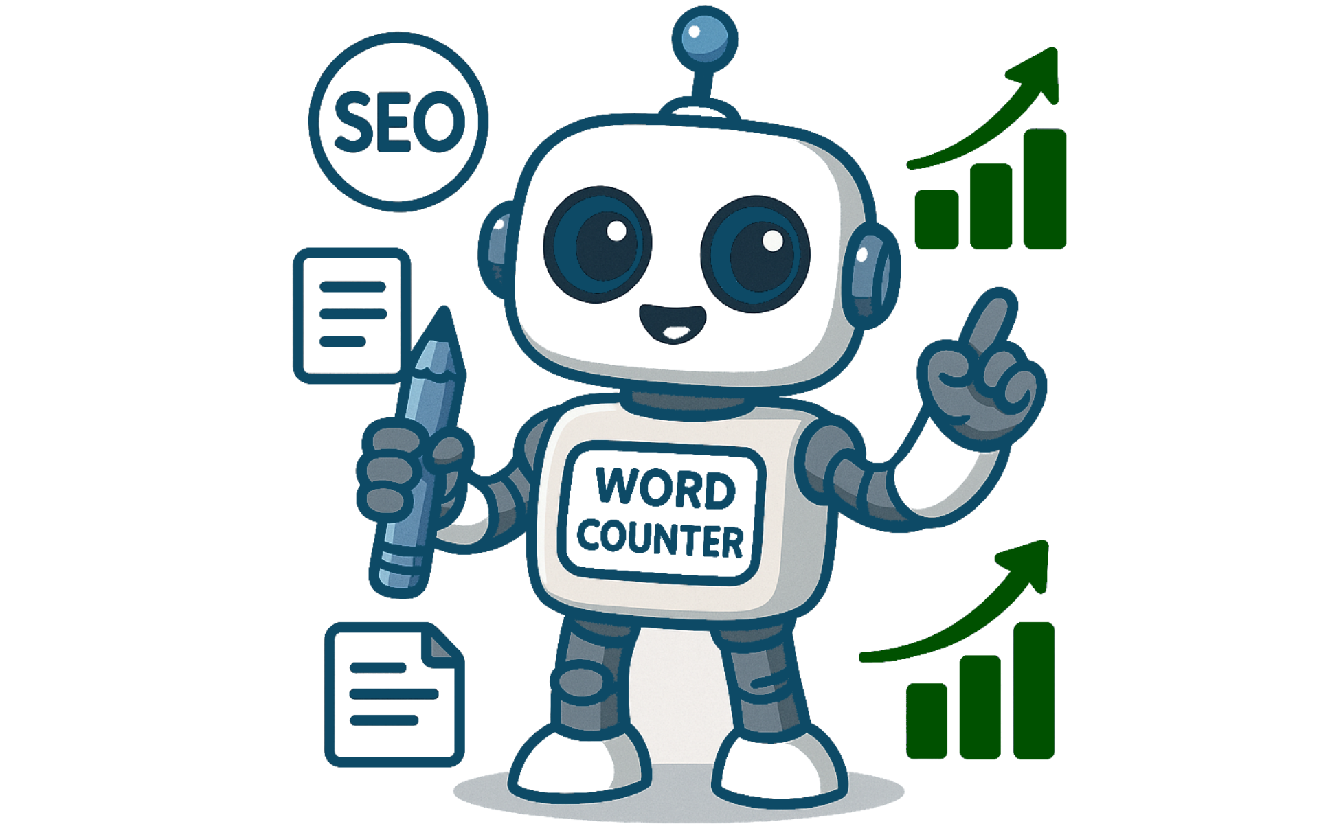 Brand image of Word Counter and SEO ranking tool